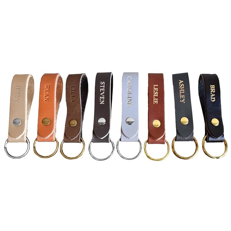 Custom Keychain with Baby’s Initials