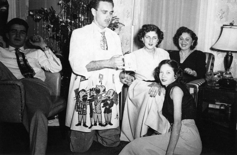 Extended family was always nearby—or involved
