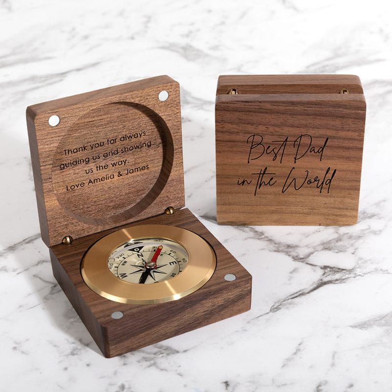Small Engraved Keepsake for His Desk or Drawer