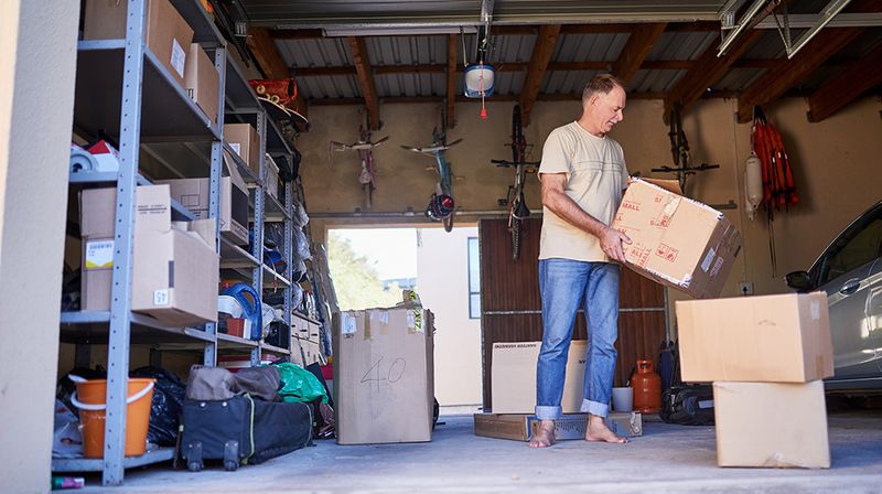 Keeping boxes “just in case”