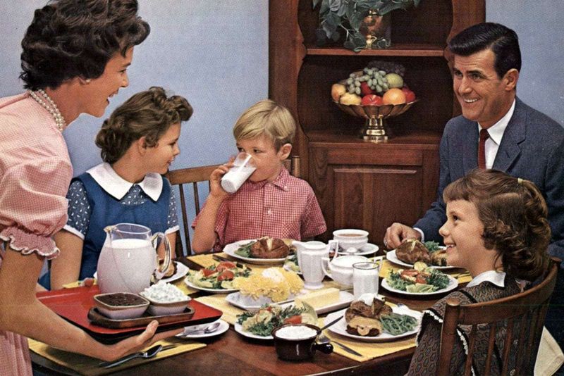 Keep your elbows off the table