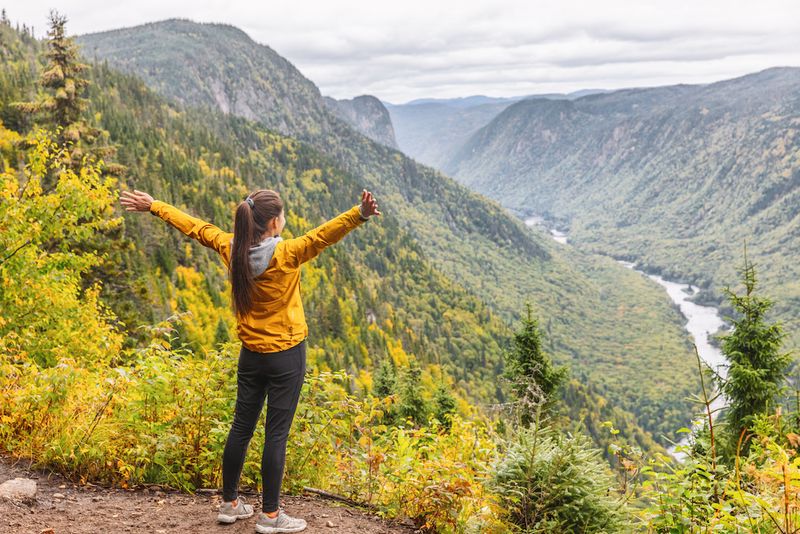 Spending time outdoors when possible