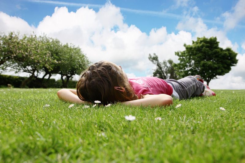 When “Screen Time” Meant Watching Clouds