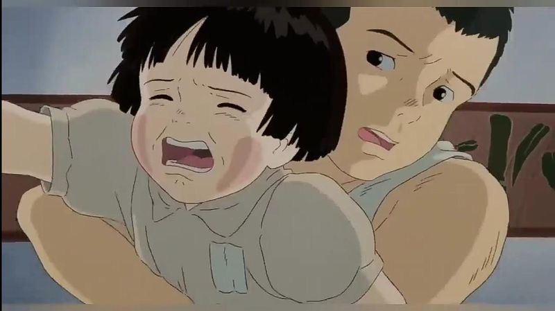 Seeing someone cry—even in a movie.