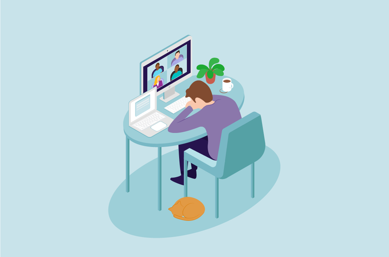 Endless Zoom Meetings with No Purpose
