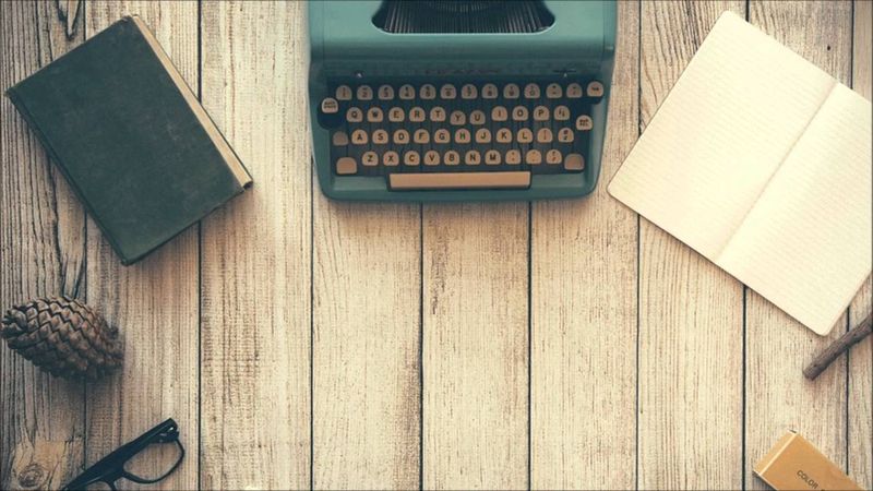 The sound of a typewriter at full speed