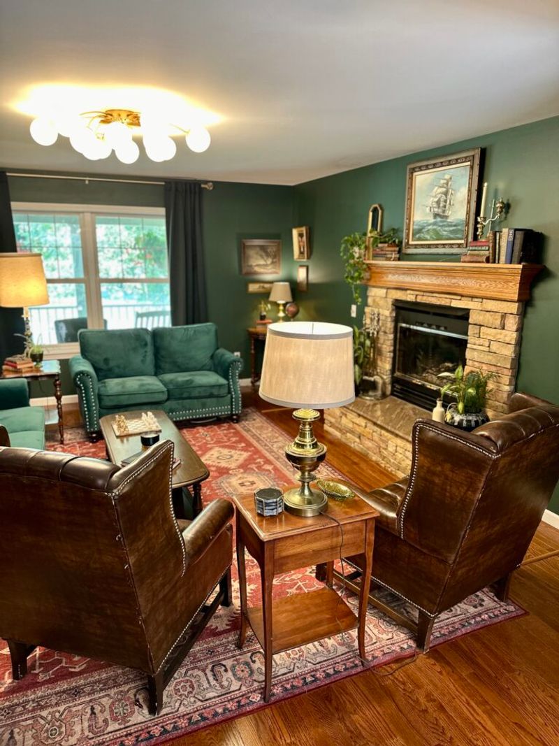 Cleaning the house for guests—even surprise ones
