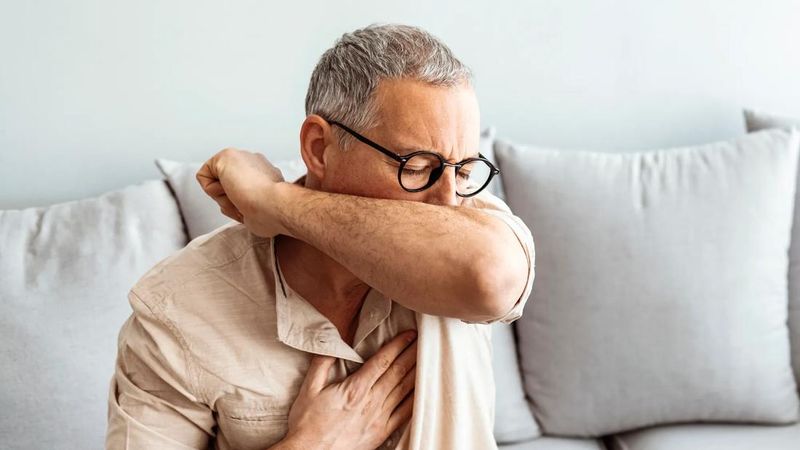 Covering Mouth When Coughing or Sneezing