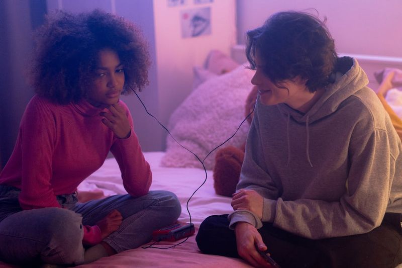 Swap playlists that remind you of each other