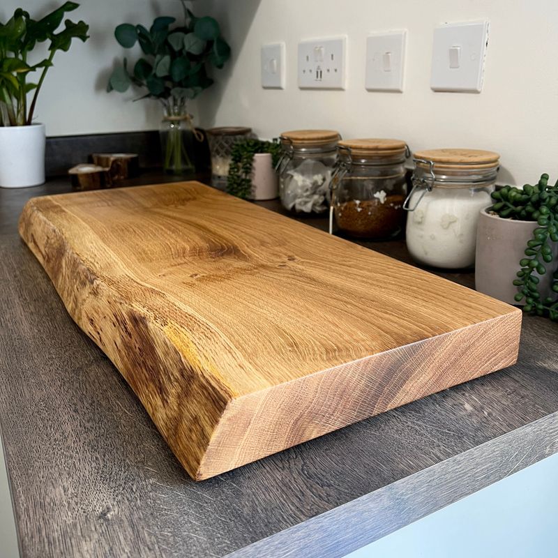 A Solid Wood Cutting Board