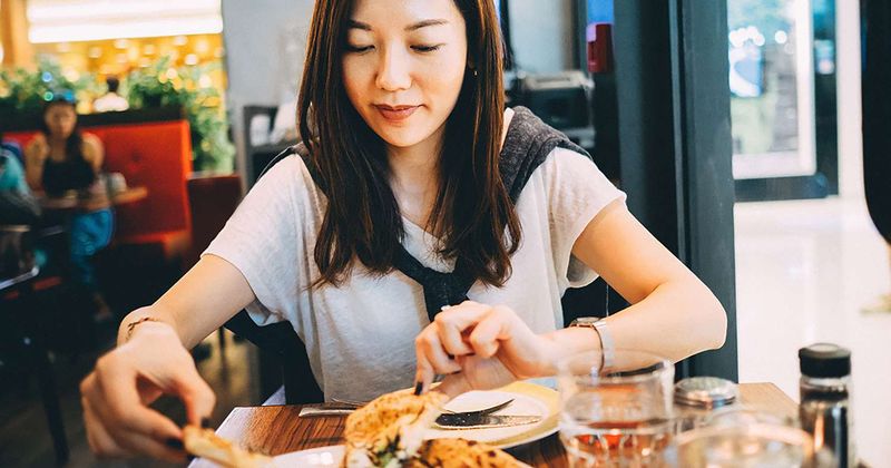 Eat one meal with zero distractions.
