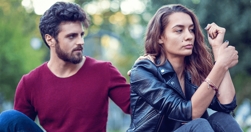 Avoiding affection even in small ways