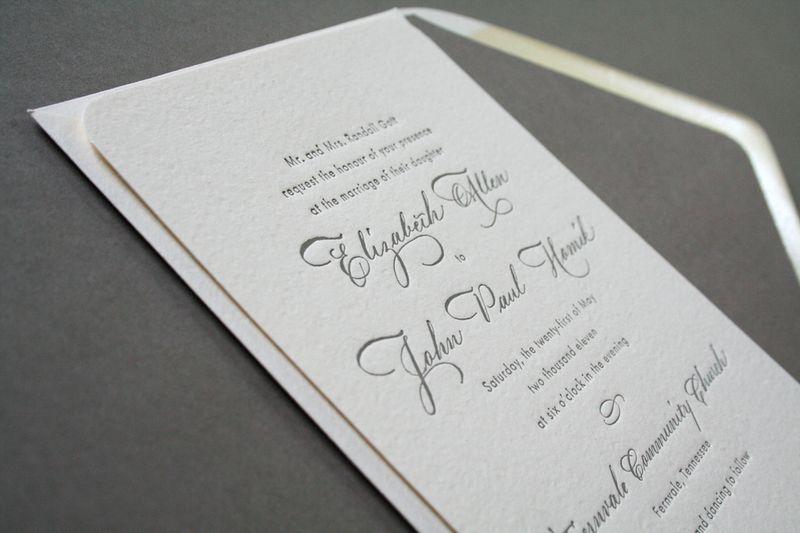 Traditional Wedding Invitations