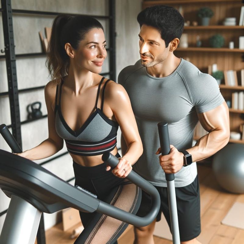 The Gym Couple Progress Pic