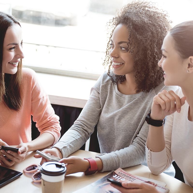 They don’t gossip—about anyone