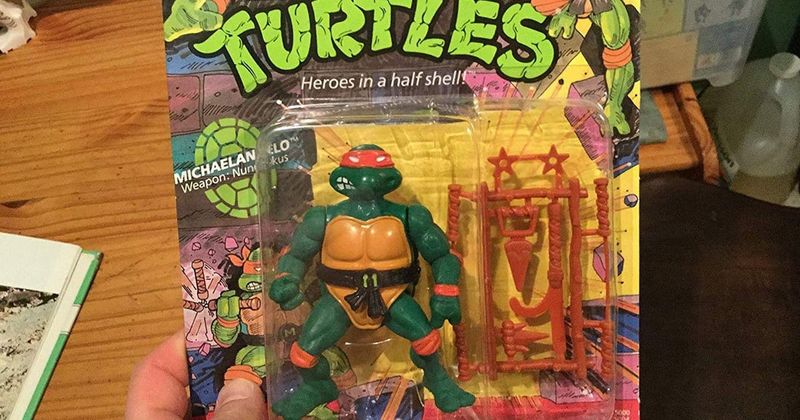 TMNT Action Figures in Packaging