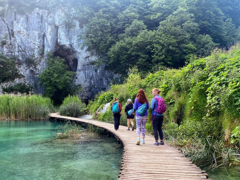 Embrace long walks with a new playlist or podcast