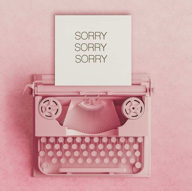 You default to it in emails and texts out of habit