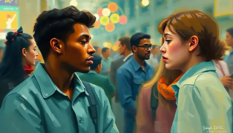 You get overstimulated easily, even in happy crowds