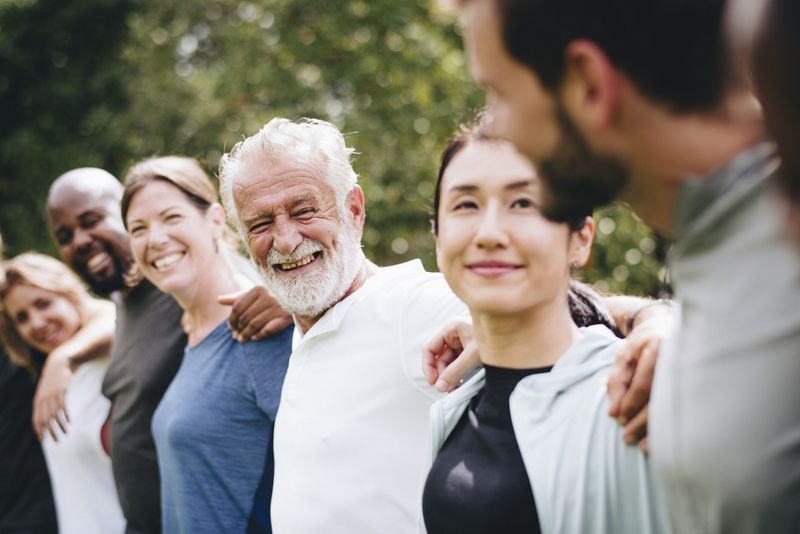 You connect with people of all ages