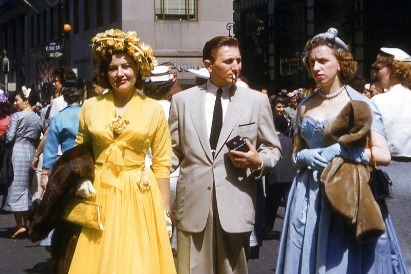 You wore your “Sunday best” in public