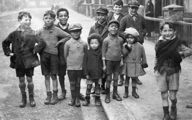 Children were seen, not heard