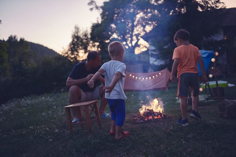Happy Father's Day to the big guy who taught me everything... Ok, maybe just how to make a fire and get lost in the woods.