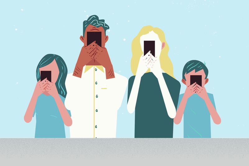 “Texting is ruining conversation.”