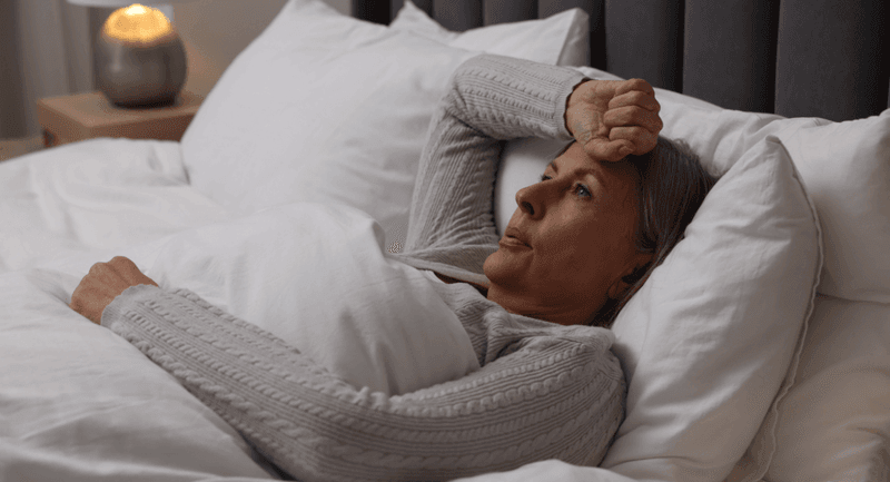 Hormones are no longer on your side—and neither is your sleep.