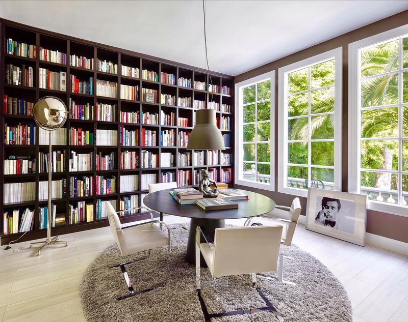 A Well-Stocked Library or Reading Space