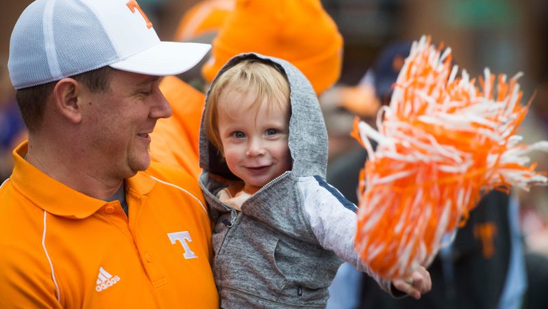Cheering loudly at every game—even the losses