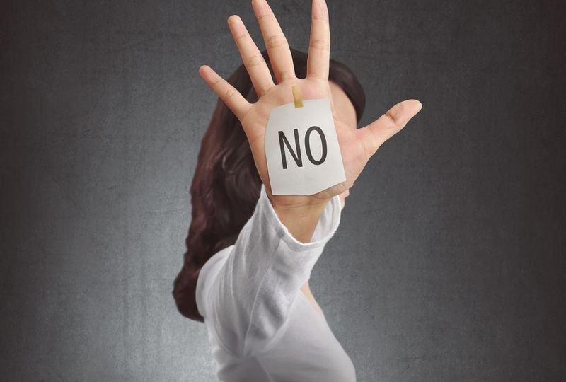 You say yes when you want to say no