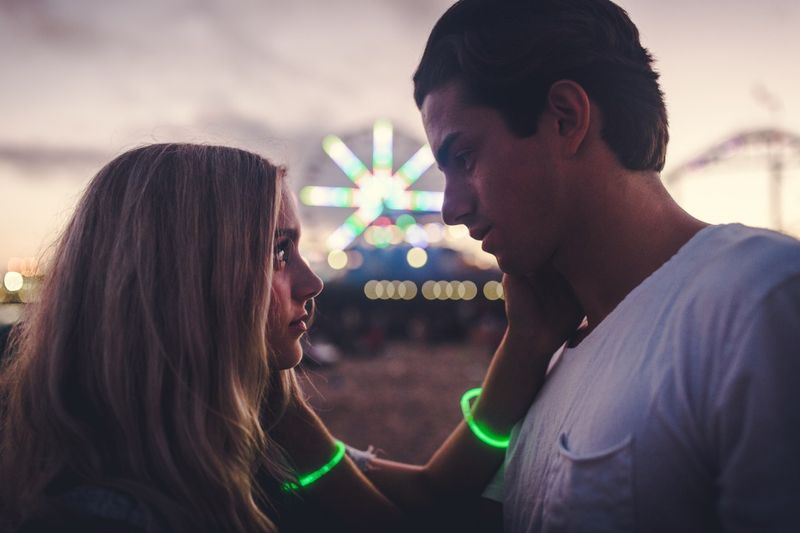 Saying “I love you” before parting ways