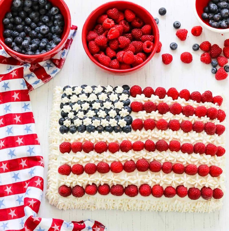 Patriotic-Themed Cooking Night