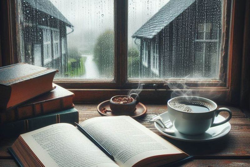 Loving Rainy Days Because They Come with an Automatic Excuse to Stay In