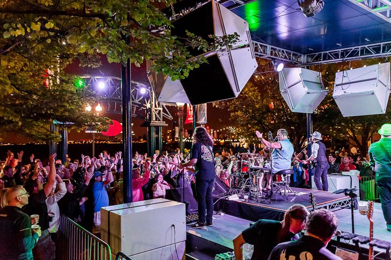 Attend a live concert or comedy show