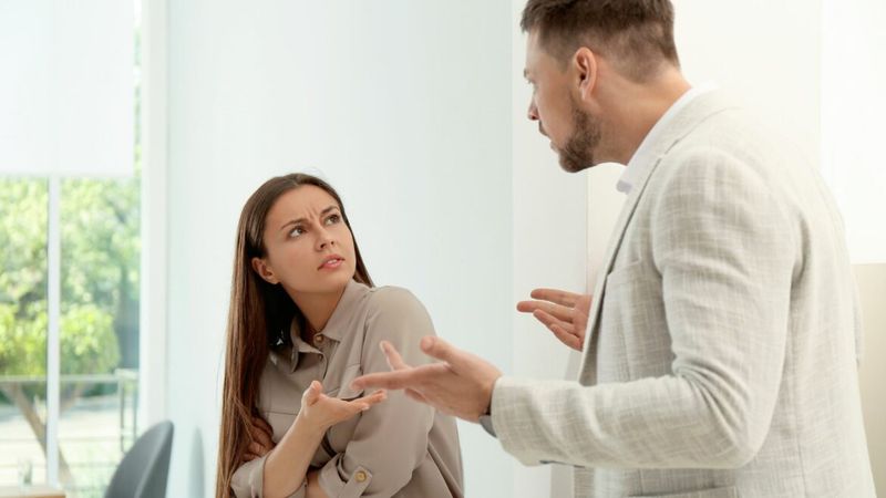 Overreacting to constructive criticism