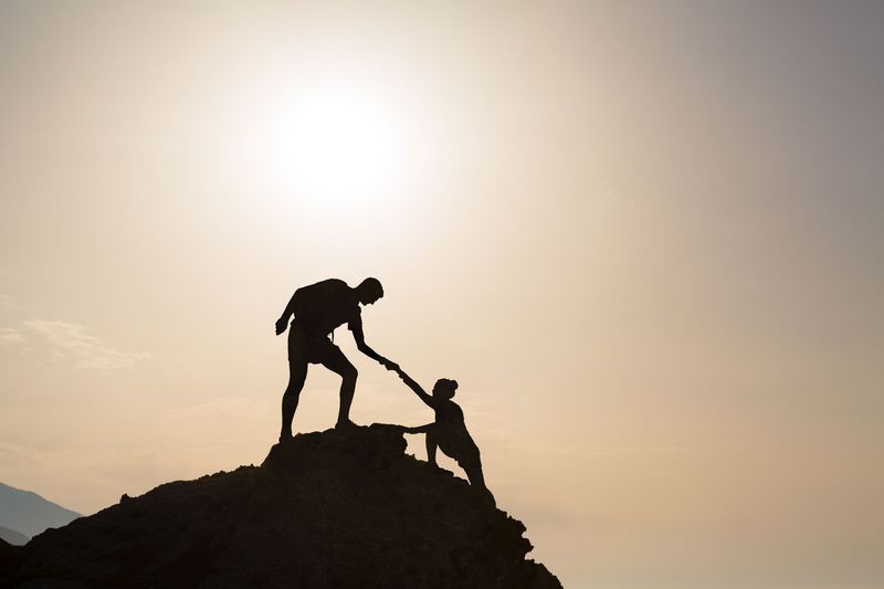 Asking for help is one of the hardest, bravest steps