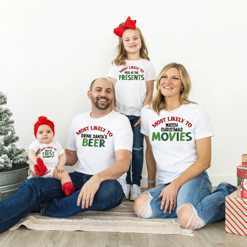 Make matching T-shirts or mugs for special days