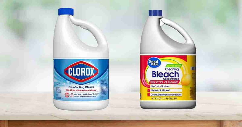 Name-brand cleaning products when generic works