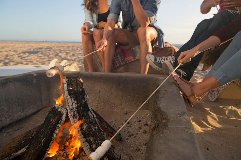Beach Bonfire & S’mores