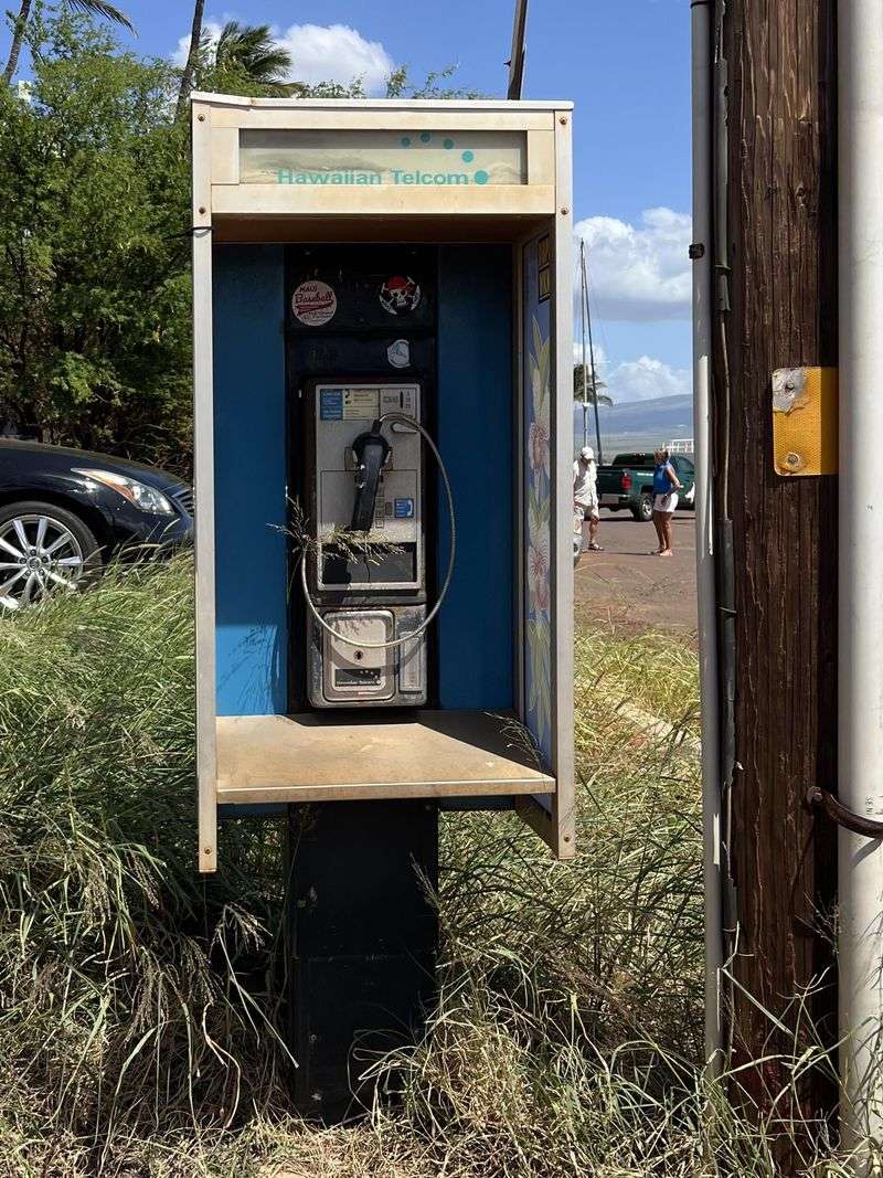 Used payphones to call home (collect!)