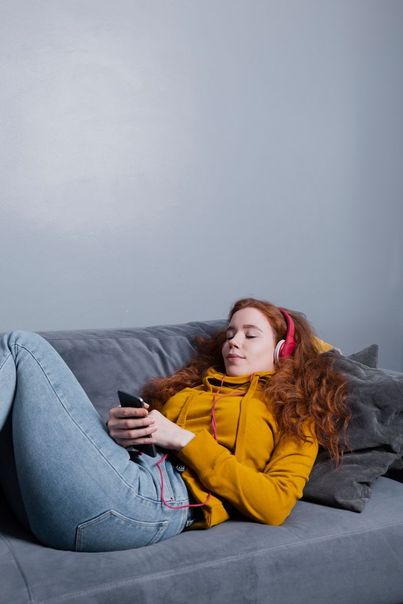 Filling their home with noise for company