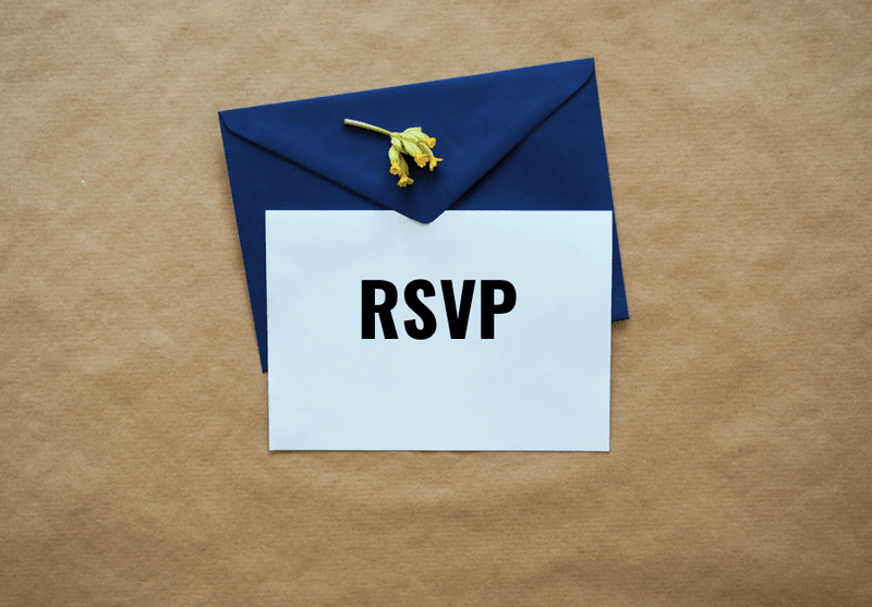 RSVP-ing with a 'maybe'