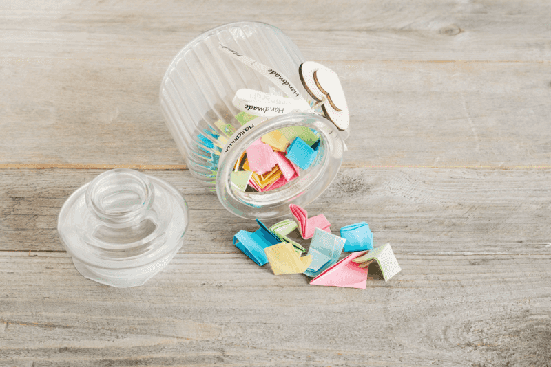 Start a “gratitude jar” everyone contributes to