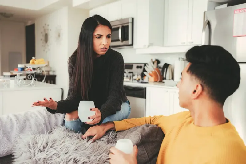 Bringing up old mistakes during arguments