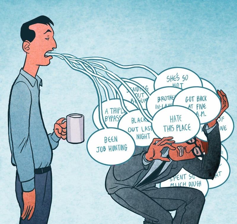 Over-sharing personal struggles too soon