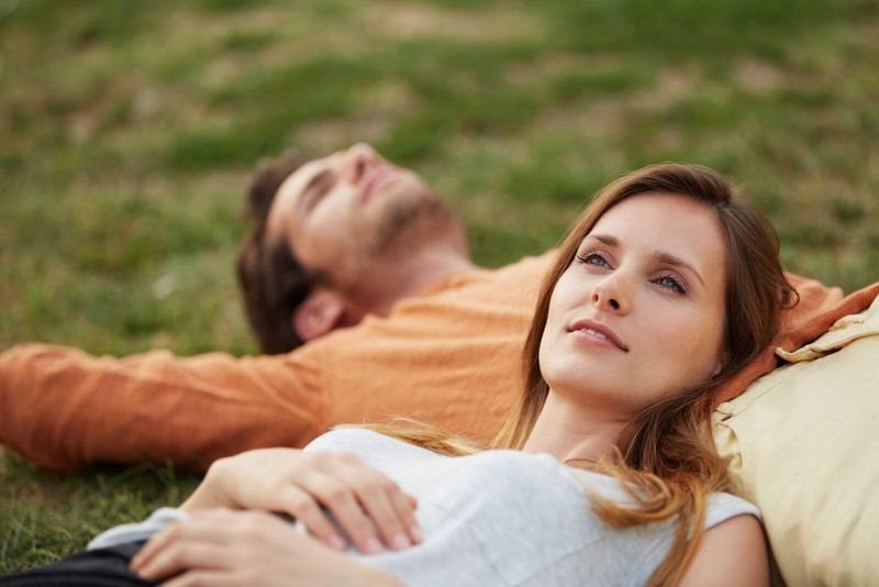 Can you sit in silence together without frantically checking your phone?