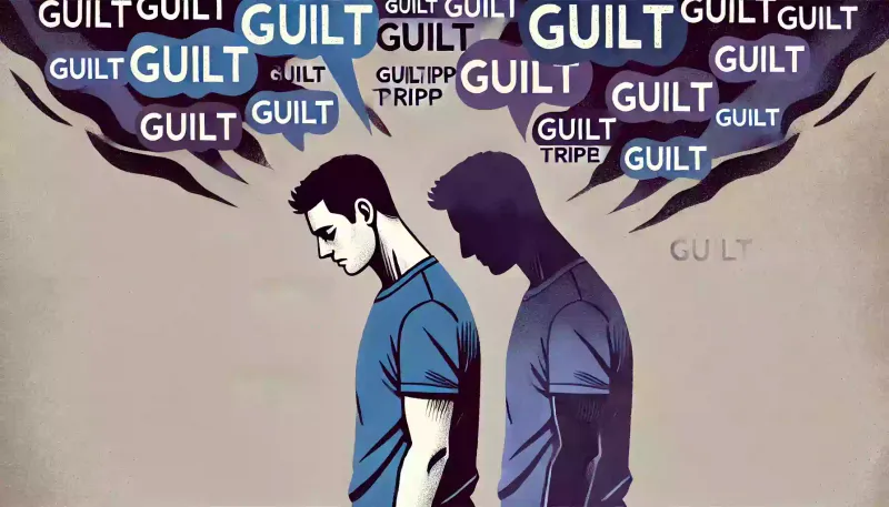 “You’re lucky I even stayed” — Instilling guilt