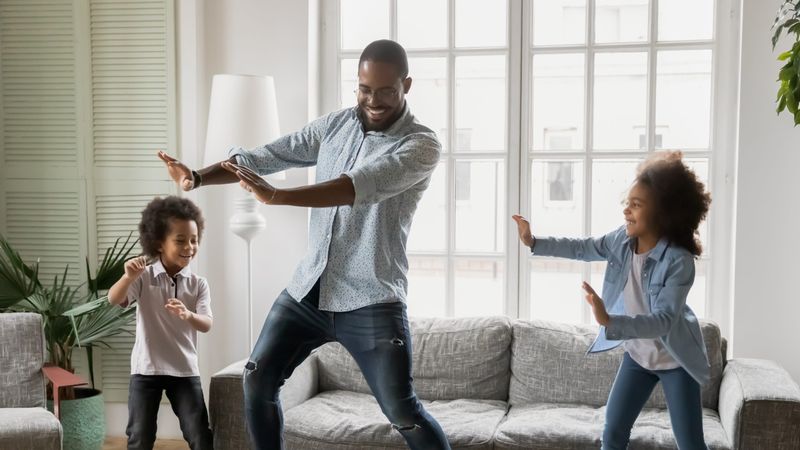 Dancing like nobody’s watching at family events